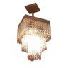Lustre Pendente Sala Jantar Cristal Acrilico 60 Cm - 1