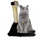 Ver imagem 2 de Arranhador para Gatos Proporcione Diversão e Cuidado MINI POSTE PRETO