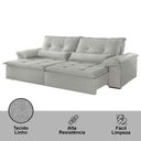 Ver imagem 5 de Sofá Parma Linho 03 Lugares 02 Módulos de 90cm B25cm Meu Sofá Online