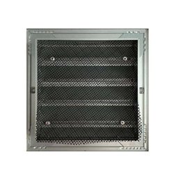 Veneziana Para Tomada De Ar Externo 100X100Mm - 2
