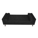 Ver imagem 3 de Recamier Baú Félix Solteiro 140 cm Suede - ADJ Decor - Preto
