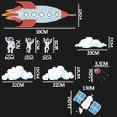 Ver imagem 5 de Adesivo De Parede Decorativo Infantil Planeta Terra