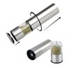 Moedor Pimenta Sal Grosso Temperos Elétrico Pilha Aço Inox - 5