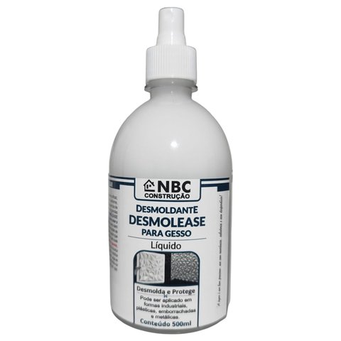 Desmoldante para Formas de Gesso Desmolease 500ml