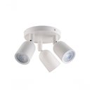 Ver imagem 1 de Spot de Led Direct Triplo Mr16 Circular 12w Branco Taschibra 3000k Luz Quente