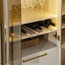 Ver imagem 2 de Cristaleira 2 Portas 1 Gaveta e Led Atena Linea Brasil