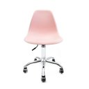 Ver imagem 2 de Cadeira Eames Rosa - Base Office Cromada