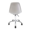 Cadeira Eames Branca - Base Office Cromada - 4