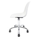 Ver imagem 3 de Cadeira Eames Branca em Polipropileno para Escritório Home Office e Sala de Estudo