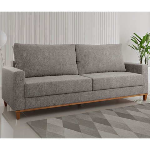 Estofado Living 4 Lugares 2,2m Columbia Linhão Funghi - Casa Giulia