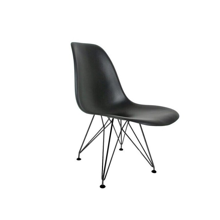 Cadeira Eames Preta - Base Eiffel Preta Cadeira Eames Preta - Base Eiffel Preta