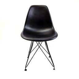 Cadeira Eames Preta - Base Eiffel Preta - 2