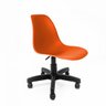 Cadeira Eames Laranja - Base Office Preta - 1