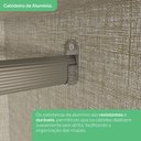 Ver mais imagens de Guarda-roupa Modulado 80cm Cabideiro Multiuso 2 Portas Seletto Henn - Areia Hp