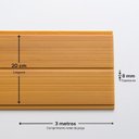Ver imagem 2 de Kit com 36 M² Forro de Pvc 8mm X 20cm X 3m Belplast