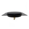 Ralo Click Quadrado Black Inox Para Banheiro 10x10 Cm - 5