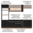 Ver mais imagens de Cozinha Completa Vicenza com Armário e Balcão + Tampo Madesa