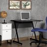 Mesa para Computador Escrivaninha Zetta 120cm Preto - Fit Mobel - 2