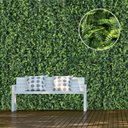 Ver imagem 7 de 8 Painéis Samambaias Artificial Decorativo Ótimo para Montar Jardim Vertical, Parede e Muro Inglês