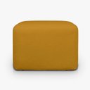 Ver imagem 4 de Puff Retangular Decorativo para Sala Orgânico Confortável e Reforçado Bouclé