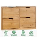 Ver imagem 3 de Sapateira Basculantes Madeira 24 Pares Basil Madeirado Idimex