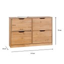 Ver imagem 4 de Sapateira Basculantes Madeira 24 Pares Basil Madeirado Idimex