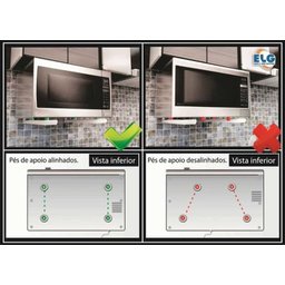 Suporte Branco para Micro-ondas de Parede Mw05wh - Elg - 5