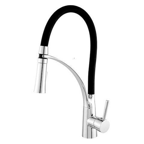 Misturador monocomando black 40cm