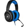 Headset Gamer Corsair Hs35 Azul Blue Stereo Ca-9011196-Eu - 2