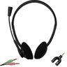 Fone Headset para Pc e Notebook Plug Duplo e Adaptador P2 - 2