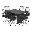 Ver imagem 2 de Mesa de Escritório Reunião 136cm Multimóveis Cr25337 Preto