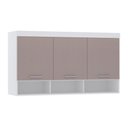 Ver imagem 1 de Guarda Roupa Modulado Alpes Maleiro Ponte Aéreo Casal 1,38m - Módulo Luciane:cinammon