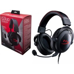 Headset Gamer Kingston Hyperx Cloud Khx-H3Cl/Wr Pto/Verm - 1