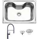 Ver imagem 1 de Kit Cuba Morgana Tramontina e Monocomando Black Levo