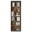 Ver imagem 3 de Estante Livreiro 5 Prateleiras Gold 2 Módulos- Dullar Móveis:preto