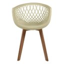 Ver imagem 2 de Kit 2 Cadeiras Web Fendi - Base Wood