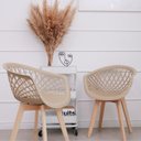 Ver imagem 7 de Kit 2 Cadeiras Web Fendi - Base Wood