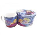 Ver imagem 1 de Caneca de Porcelana 340ML na Lata Anna & Elsa Frozen