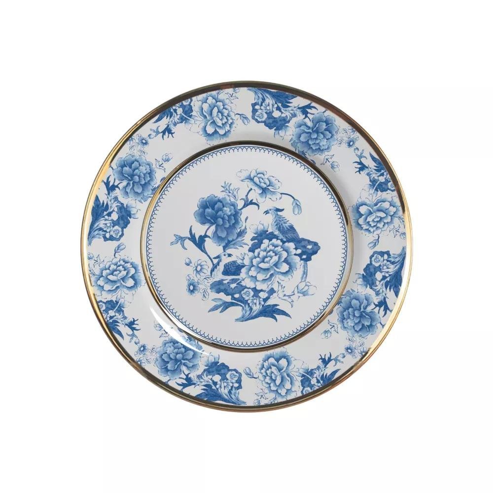 Conjunto com 6 Pratos de Sobremesa Chinese Blue Ø21cm Alleanza Cerâmica - 1