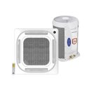 Ver imagem 1 de Ar Condicionado Split Cassete 4 Vias Inverter Carrier 22000 Btu/h Quente e Frio Monofásico 40kvqa22c