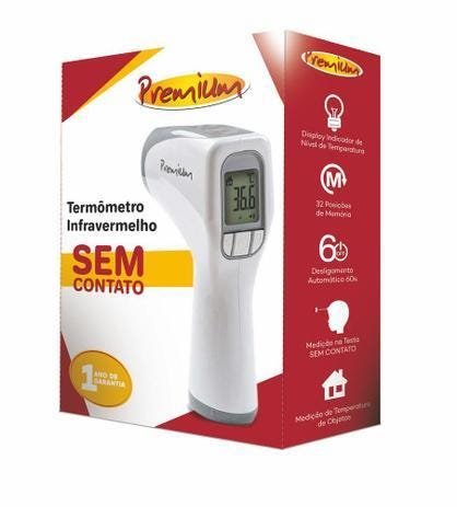 Termômetro Digital de Testa Sem Contato Premium - 3