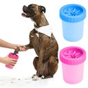 Ver imagem 2 de Copo Limpador Limpa Patas Patinhas Cachorro Pet Limpeza P - Rosa