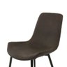 Cadeira Caím em Tecido Marrom OOL PRETO By Art Design - 5