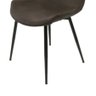 Cadeira Caím em Tecido Marrom OOL PRETO By Art Design - 6