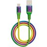 Cabo Micro Usb Rainbow para Recarga e Sincronização - Elg - 4