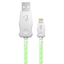 Ver imagem 3 de Cabo de Led Lightning Iluminado para Recarga e Sincronização Led810vd 1m Verde - Elg