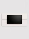 Ver imagem 2 de Painel para TV 180cm Retro MDF Branco Dallas - On Móveis