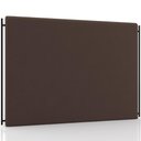 Ver imagem 1 de Cabeceira Cama Box Queen 160cm Estofada Goya P05 Veludo Marrom - Lyam Decor