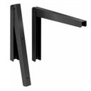 Ver imagem 4 de Mesa Dobrável com Suporte 50100 Multivisão Mds 90x40cm Preto