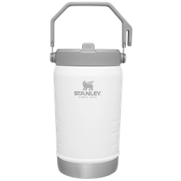 Garrafa Jug Térmico Flip Straw Stanley Água Polar 1,2 Litros:Branca - 1